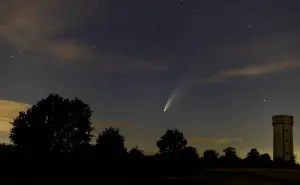 A qué hora se podrá ver el cometa Diablo durante el eclipse solar en México