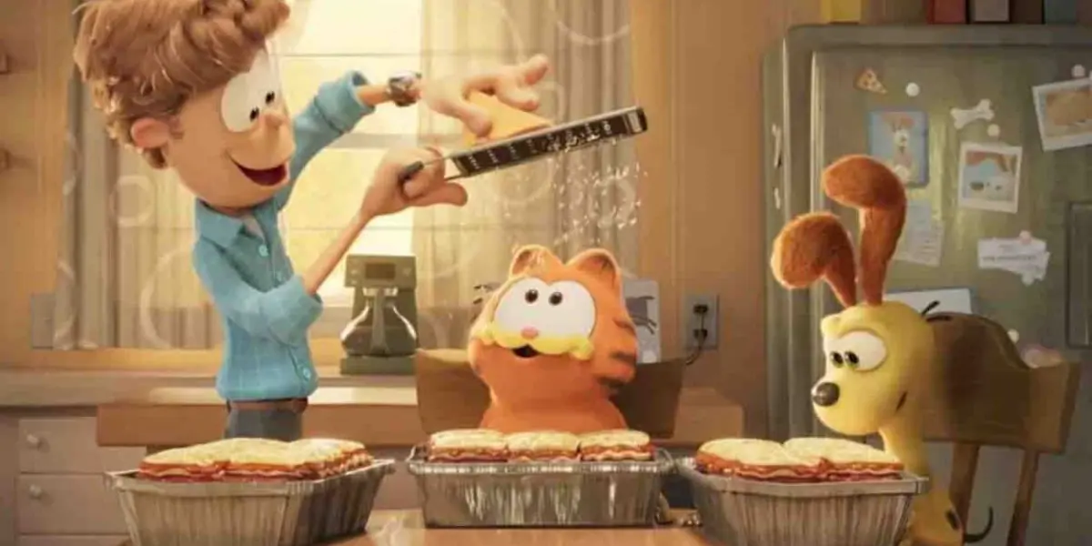 Cinemex lanzará palomera con motivo del estreno de la película Garfield: fuera de casa. Foto: Cortesía