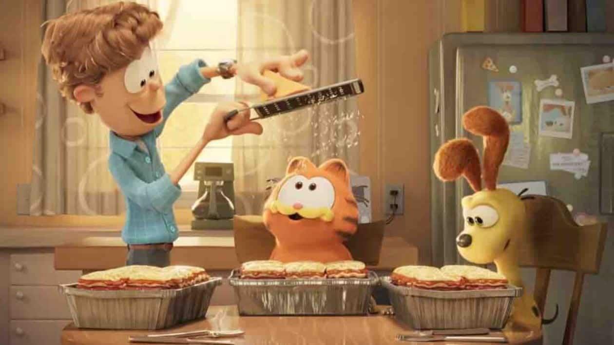 Cinemex lanzará palomera con motivo del estreno de la película Garfield: fuera de casa. Foto: Cortesía