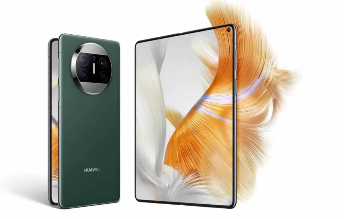 El Huawei Mate X3 tiene un diseño plegable con pantallas de lujo. Foto: Cortesía