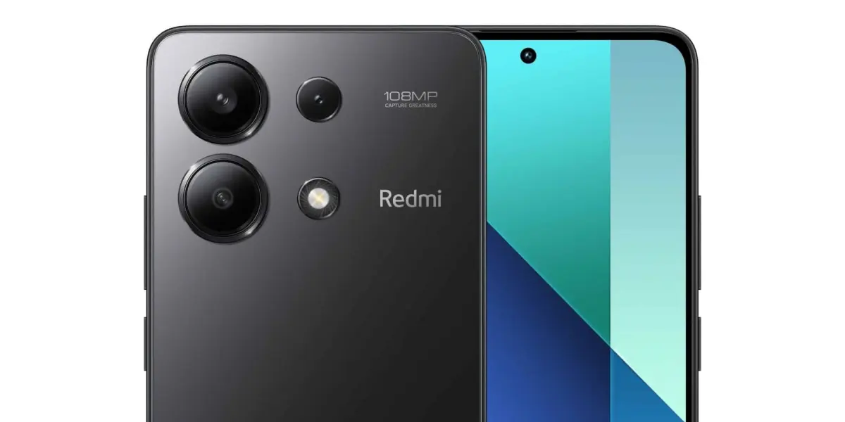 El smartphone Xiaomi Redmi Note 13 trae batería de larga duración Foto: Cortesía