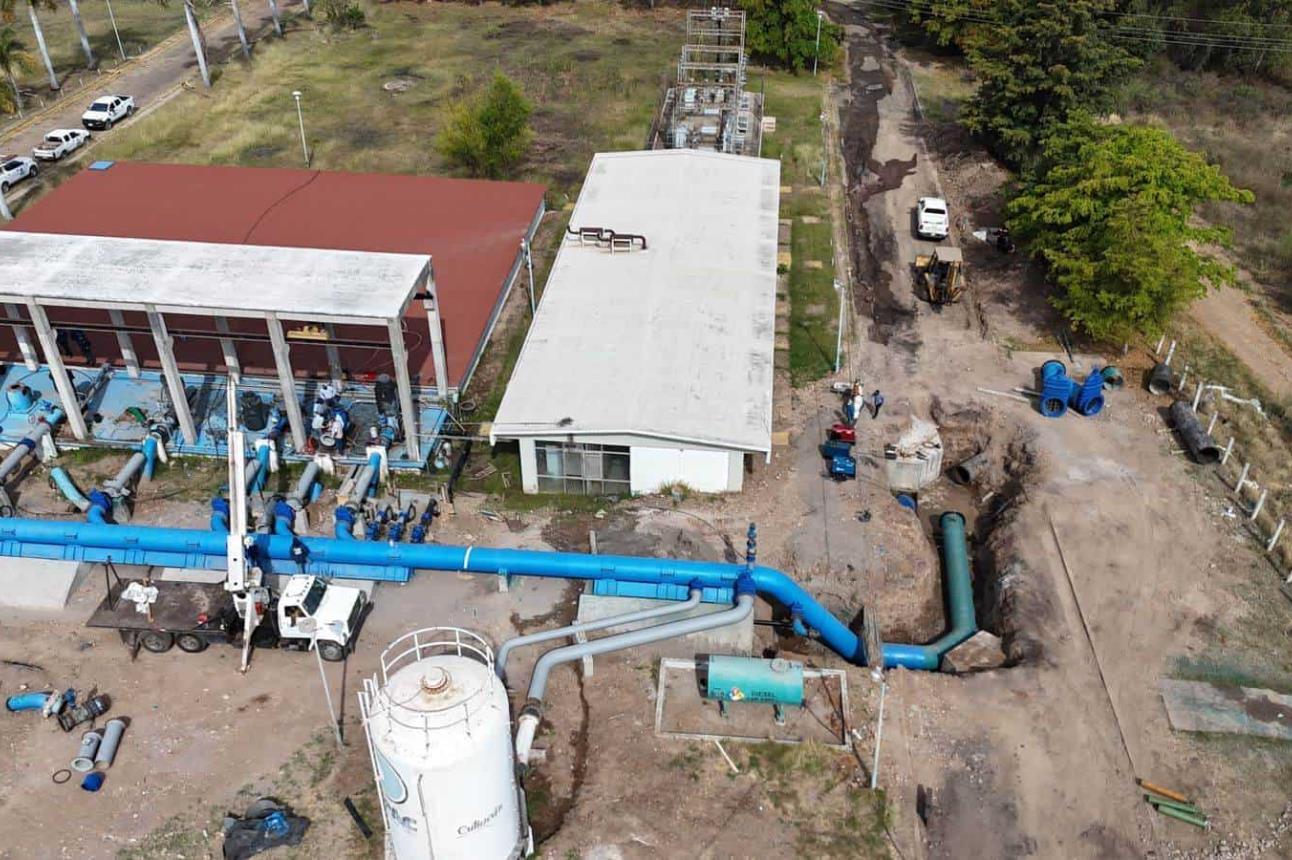 Algunos sectores de Culiacán ya tienen agua potable.