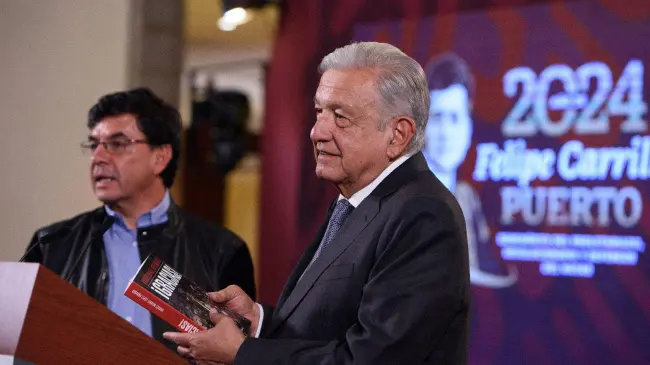 Andrés Manuel López Obrador, presidente de México.
