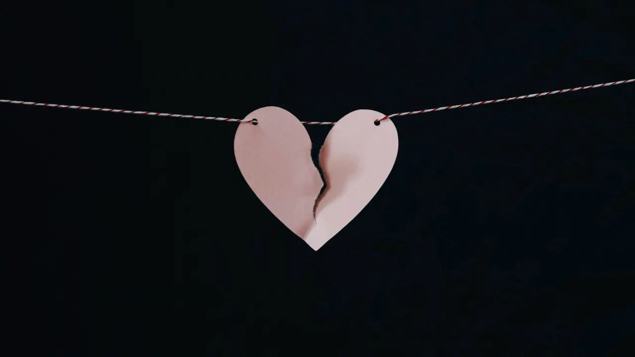 Corazón roto.