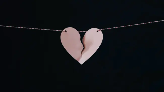 Corazón roto.