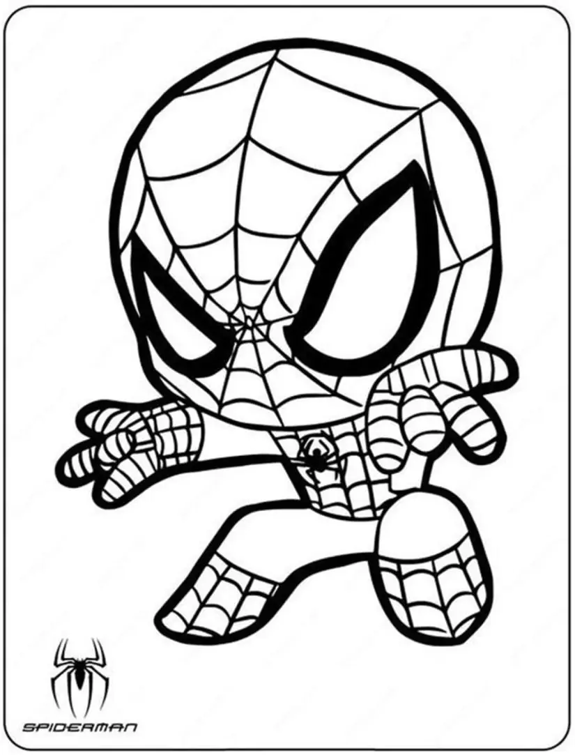 Dibujos de Spiderman para colorear