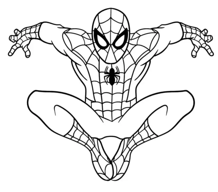 Dibujos de Spiderman para colorear