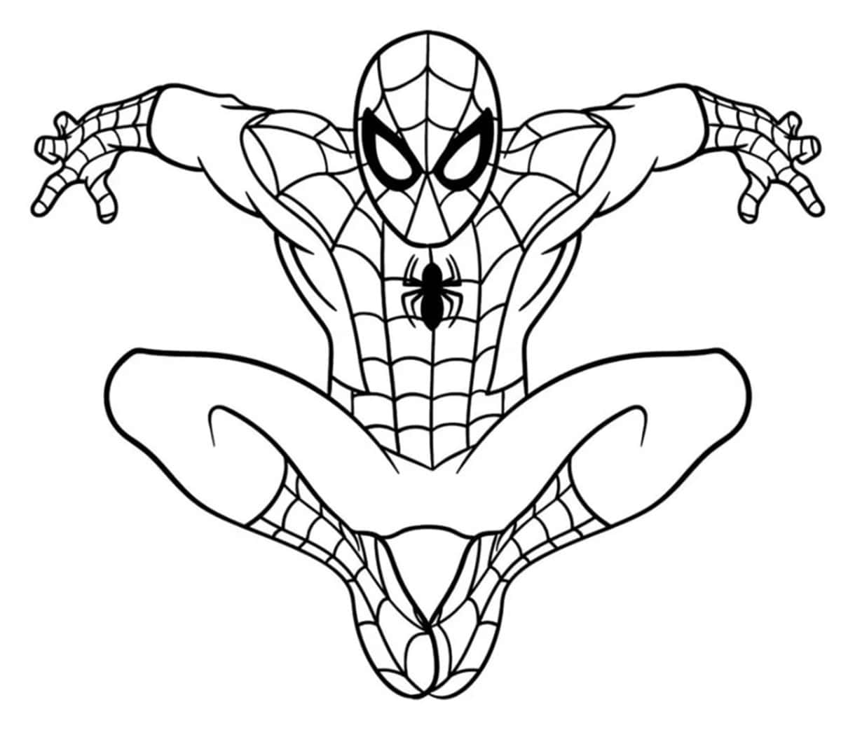 Dibujos de Spiderman para colorear