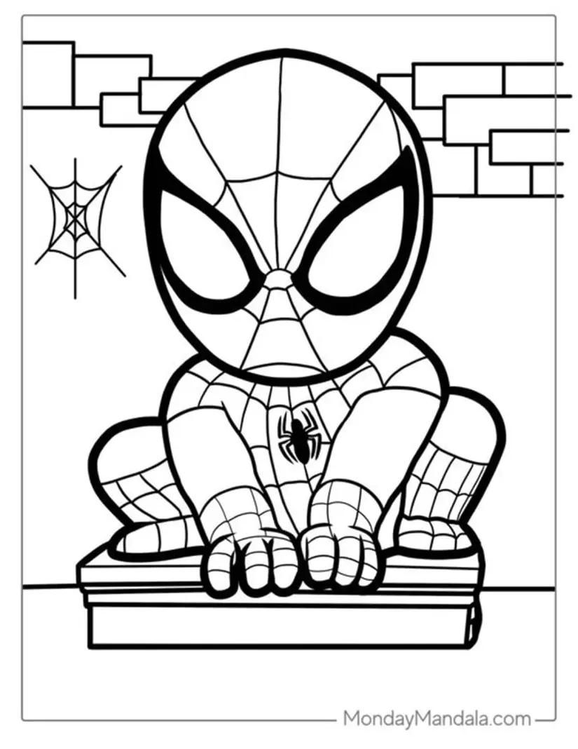 Dibujos de Spiderman para colorear