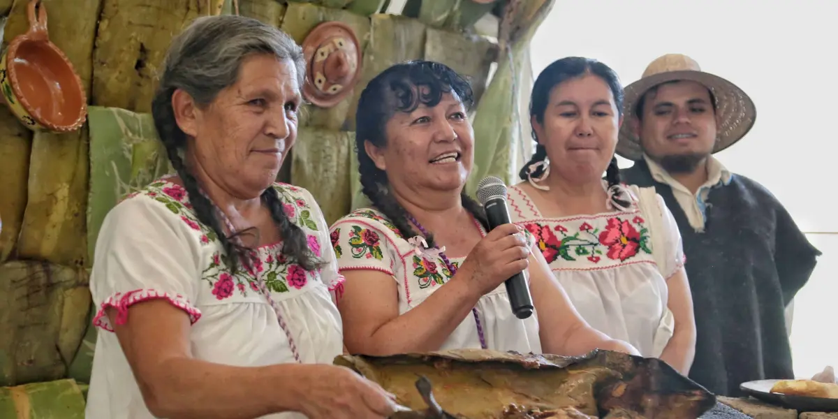 Muestra gastronómica edición 43 de Santiago de Anaya en Hidalgo. Foto Hidalgo Hoy