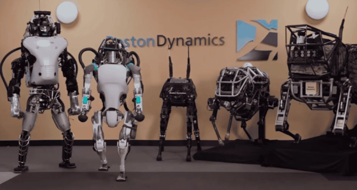 Robots de Boston Dynamics. Sitio oficial