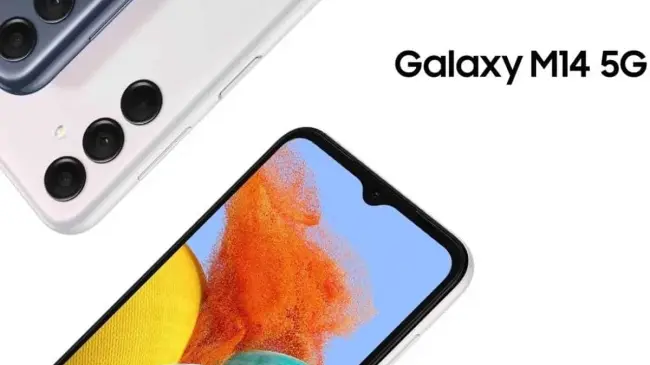El Galaxy M14 cuenta con una poderosa batería de 6.000 mAh. Foto: Samsung
