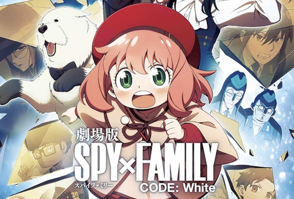 Flyer oficial de Spy x Family code: white la película. Foto Unseen Japan