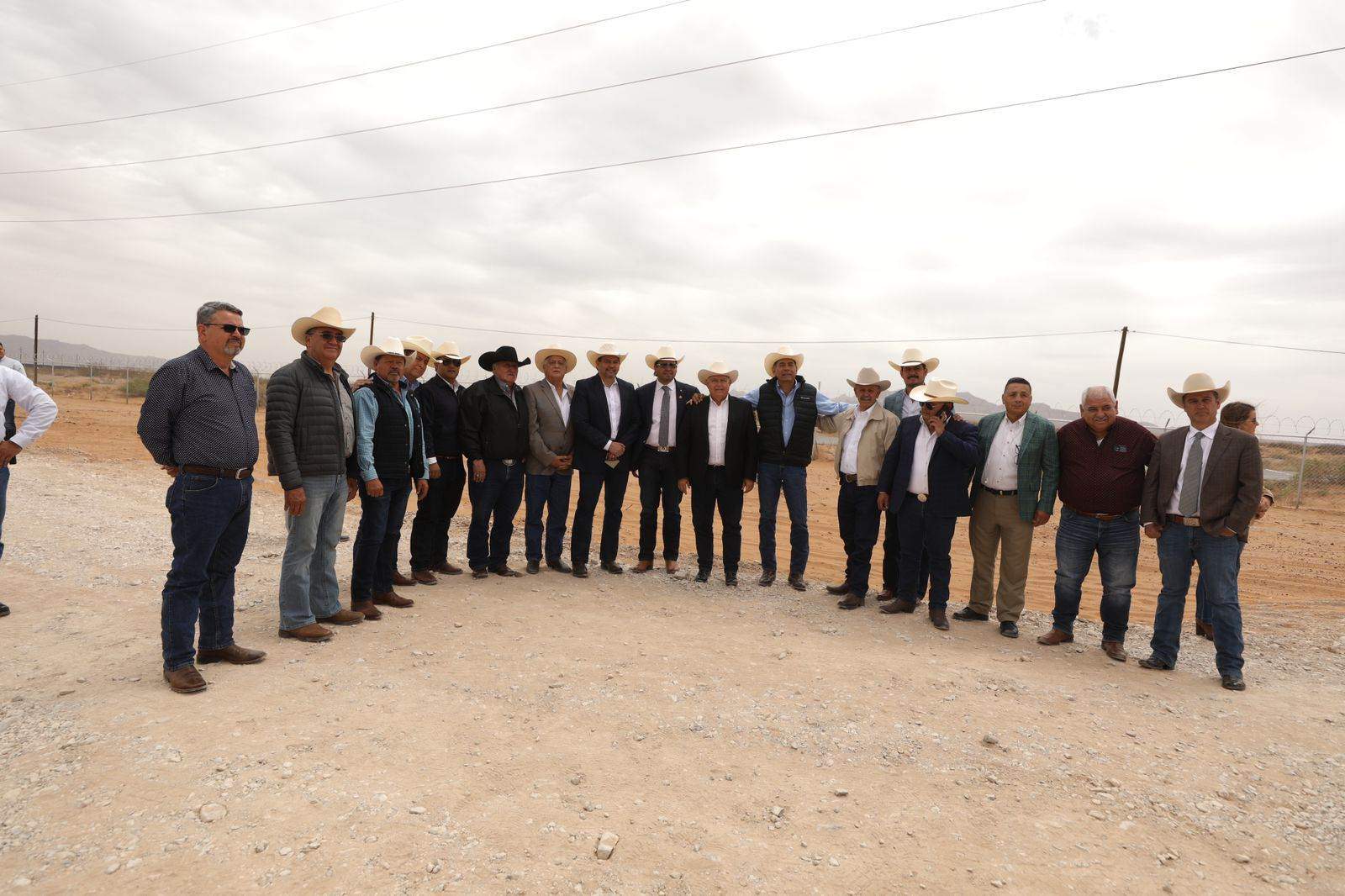 inauguración de nuevo complejo de la Unión Ganadera Regional de Chihuahua en San Jerónimo