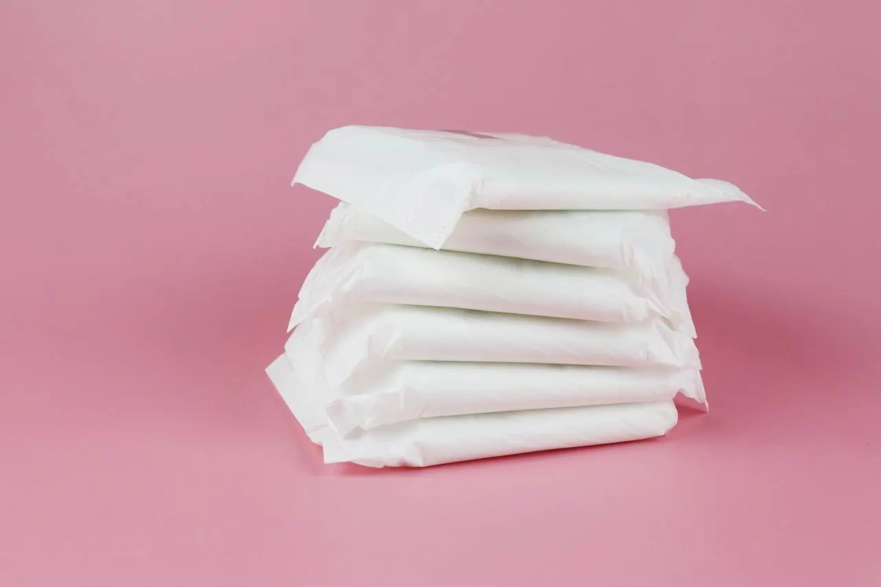 Toallas femeninas para días de menstruación. Foto Pixabay