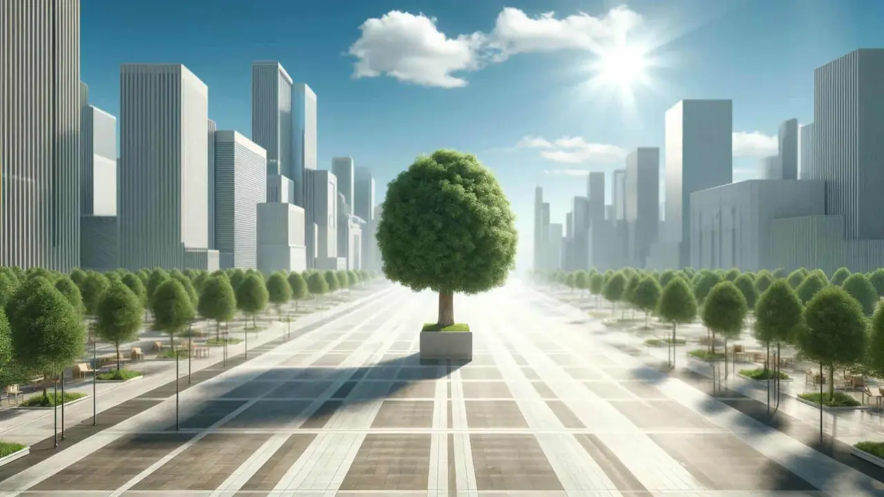 La nueva economía. Imagen creada con IA Image Generator
