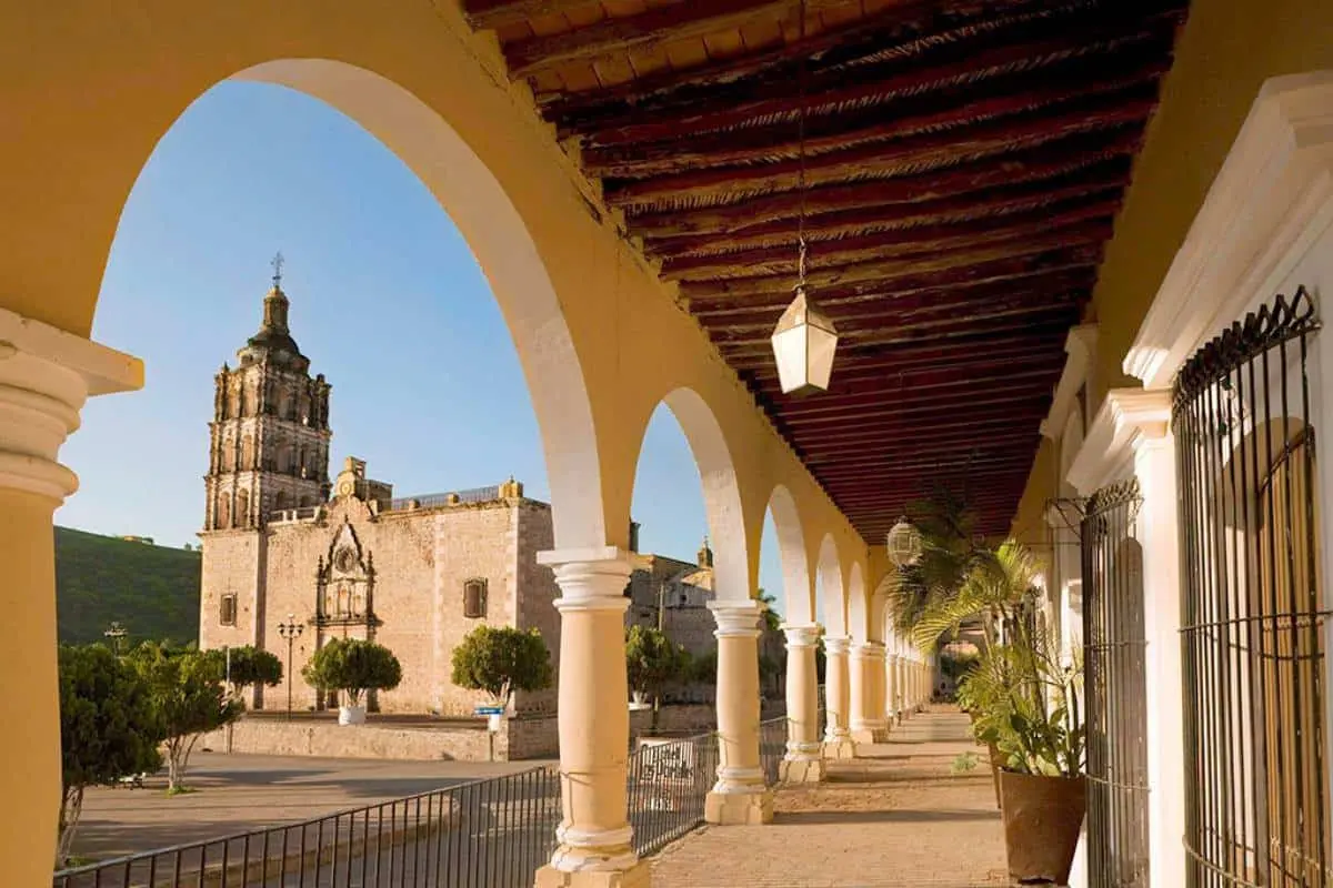 Parroquia de la Purísima Concepción en Álamos, Sonora. Foto Gobierno de México