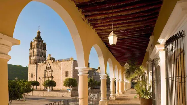Parroquia de la Purísima Concepción en Álamos, Sonora. Foto Gobierno de México