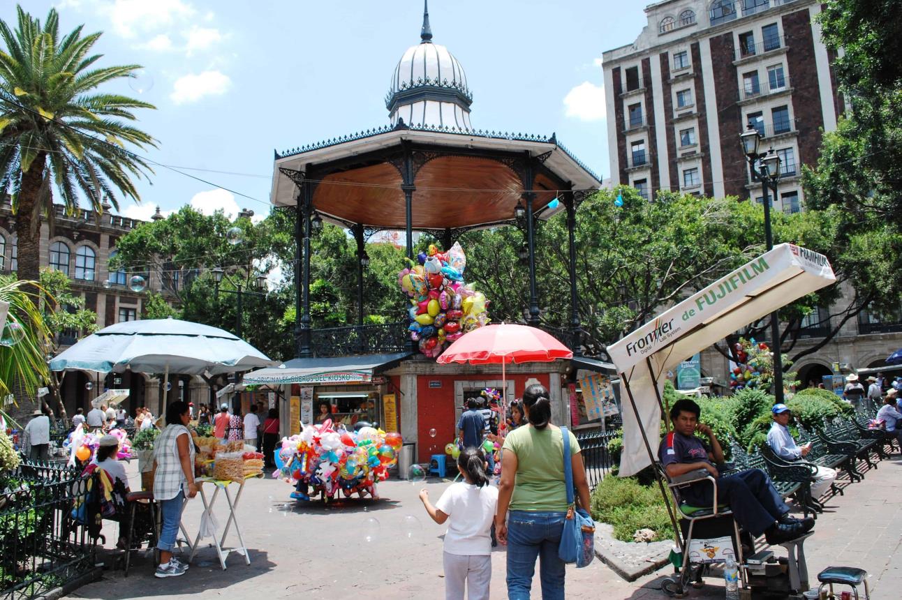 Visita la Plaza o Jardín de Juárez en Cuernavaca. Foto Wikipedia