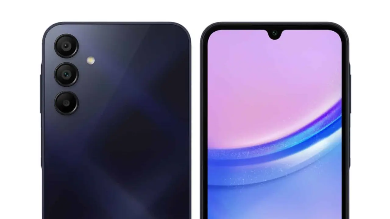 El smartphone Samsung Galxy A15 trae una cámara principal de 50 megapíxeles. Foto: Cortesía