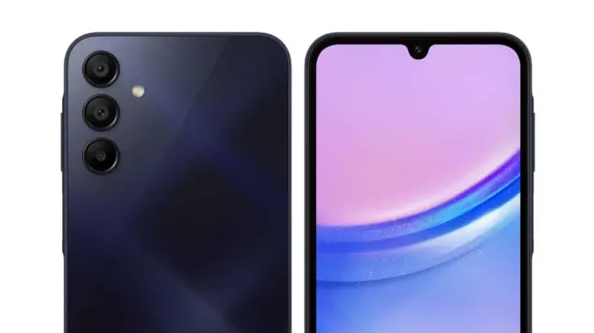 El smartphone Samsung Galxy A15 trae una cámara principal de 50 megapíxeles. Foto: Cortesía