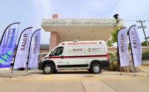 Secretaría de Salud de Sinaloa entrega ambulancia al Hospital Civil de Culiacán