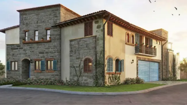 Las casas recuerdan a la vieja arquitectura europea. Foto: oxigenovisual (Instagram)