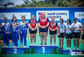 México gana cuatro medallas en pruebas de arco compuesto en el Panamericano Medellín 2024