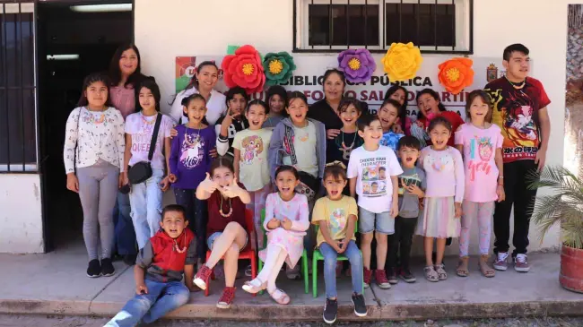 Niños y niñas disfrutan al máximo de la maravillosa experiencia. Foto: IMCC
