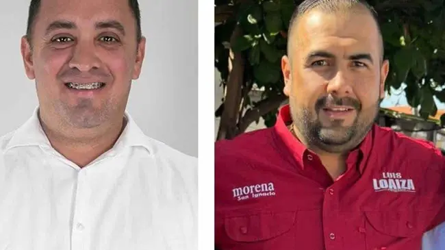 Alfonso Lafarga y Luis Loaiza, compiten por la presidencia municipal de San Ignacio.