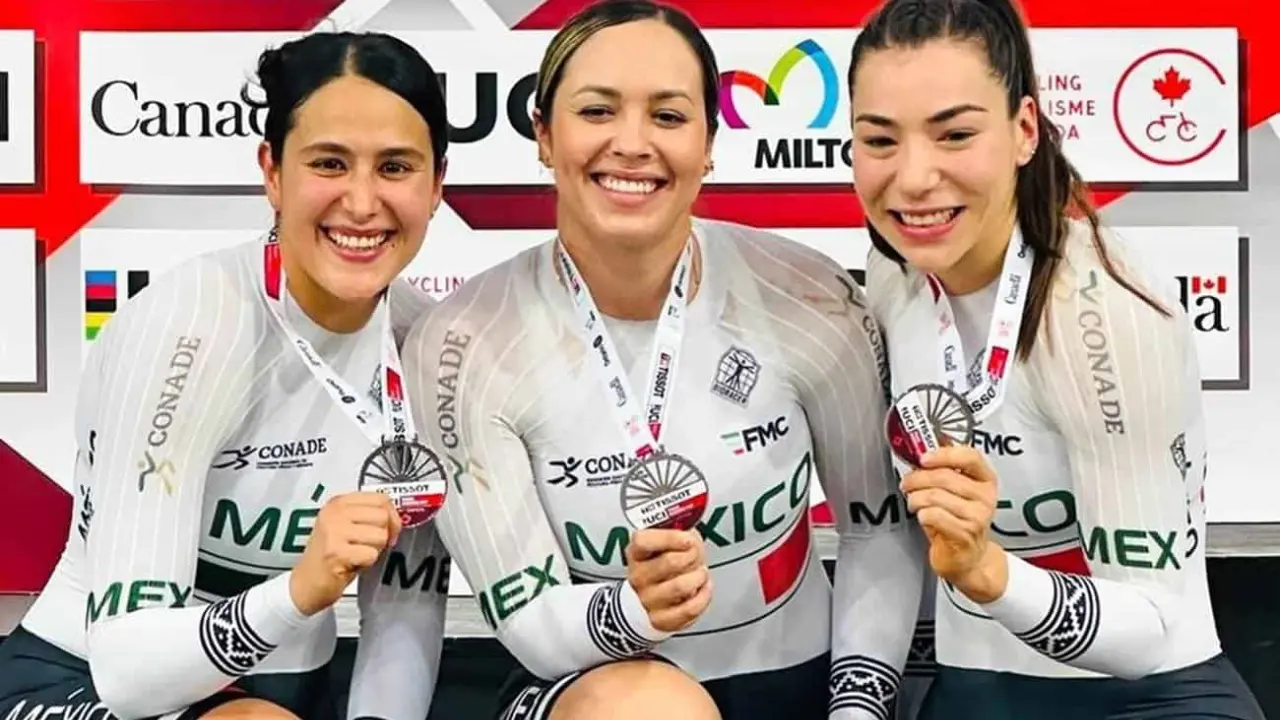 Ciclistas mexicanos cierran serial de Copa de Naciones de Pista en Canadá