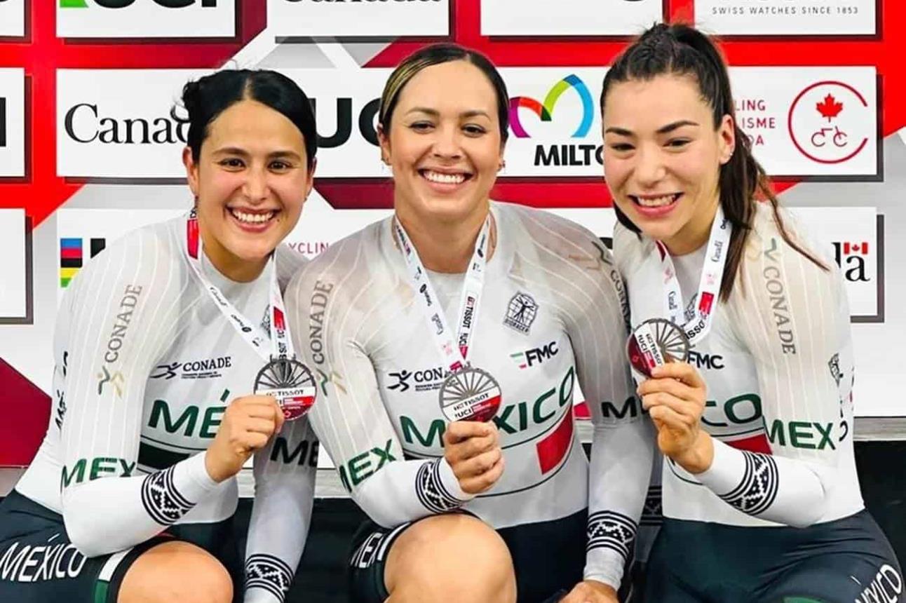 Ciclistas mexicanos cierran serial de Copa de Naciones de Pista en Canadá