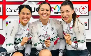 México cerró con dos medallas su participación en la Copa de Naciones de Pista disputada en Canadá