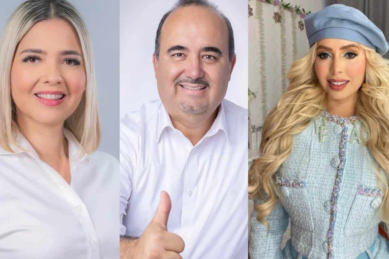 Estrella Palacios, Memo Romero y María José Lerma son algunos de los candidatos a la alcaldía de Mazatlán, Sinaloa.