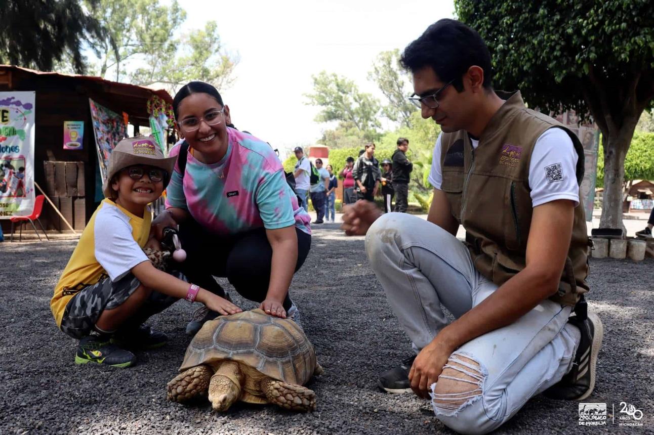 Habrá un programa especial por el Día del Niño en el Zoológico de Morelia. Foto: Cortesía