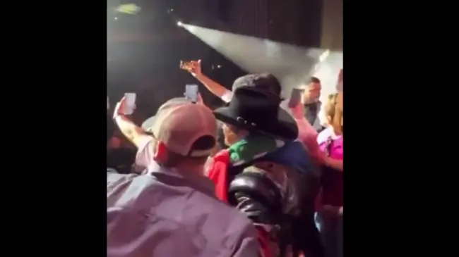 Los Tigres del Norte en su concierto en Londres, Inglaterra. Foto: Captura de pantalla