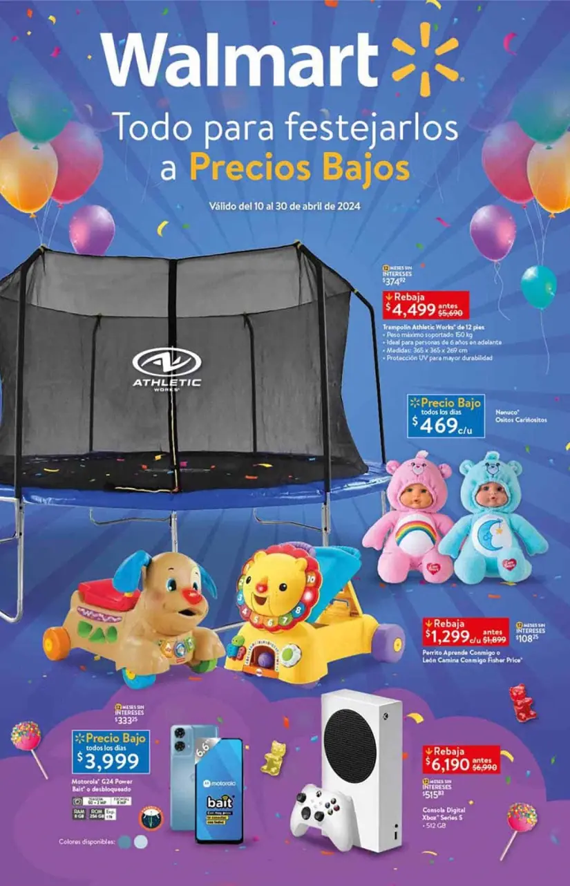 mejores ofertas de Walmart por el Día del Niño