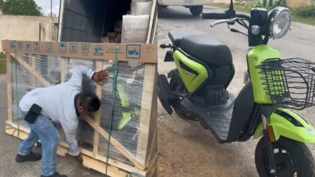 Los internautas se mostraron sorprendidos al enterarse de que es posible comprar motos en Mercado Libre. Fotos: TikTok