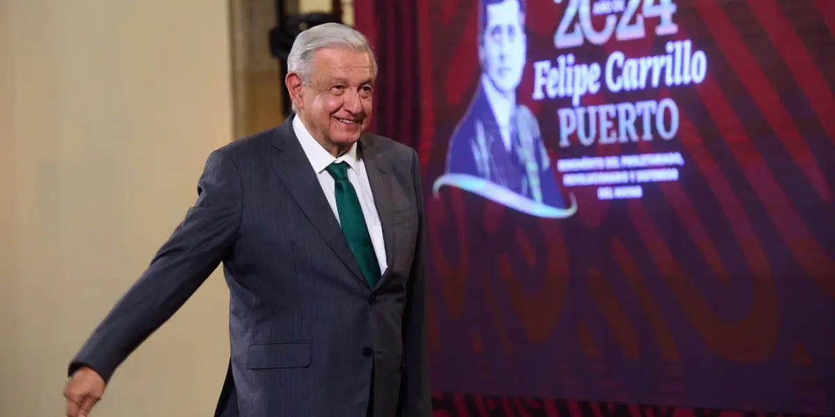 Andrés Manuel López Obrador, presidente de México.