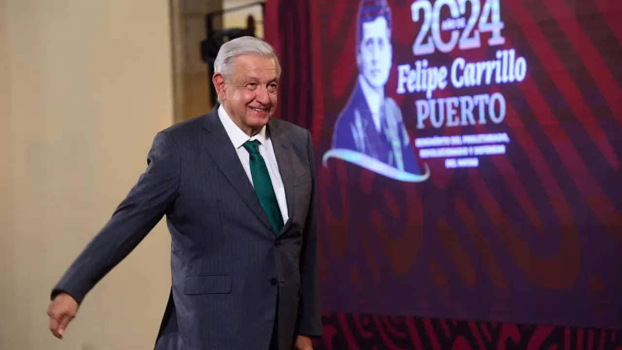 Andrés Manuel López Obrador, presidente de México.