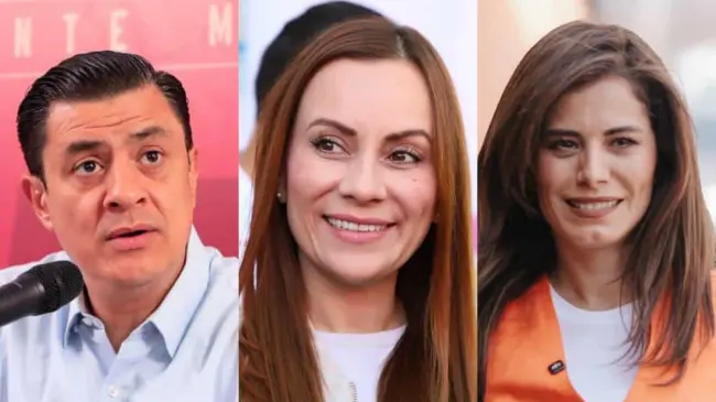 Hay tres candidatos oficiales por la alcaldía de Guadalajara. Fotos: Cortesía