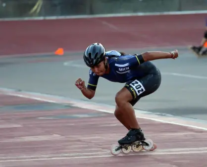 Naim Bucio, la patinadora michoacana que triunfa en Europa