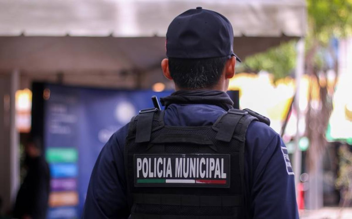 La policía resguarda la seguridad en Culiacán. Foto El Sol de Sinaloa