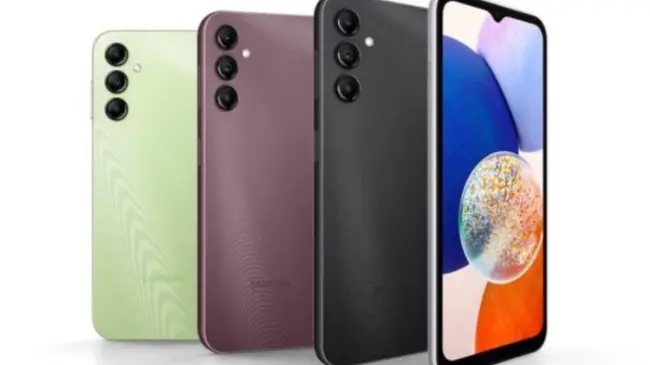 El Galaxy A24 está disponible en varios colores. Foto: Samsung
