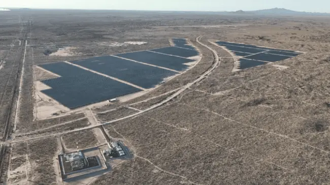 Arranca la segunda fase de la planta solar en Puerto Peñasco.
