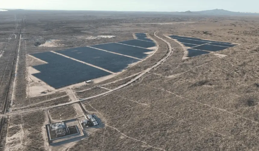 Arranca la segunda fase de la planta solar en Puerto Peñasco.