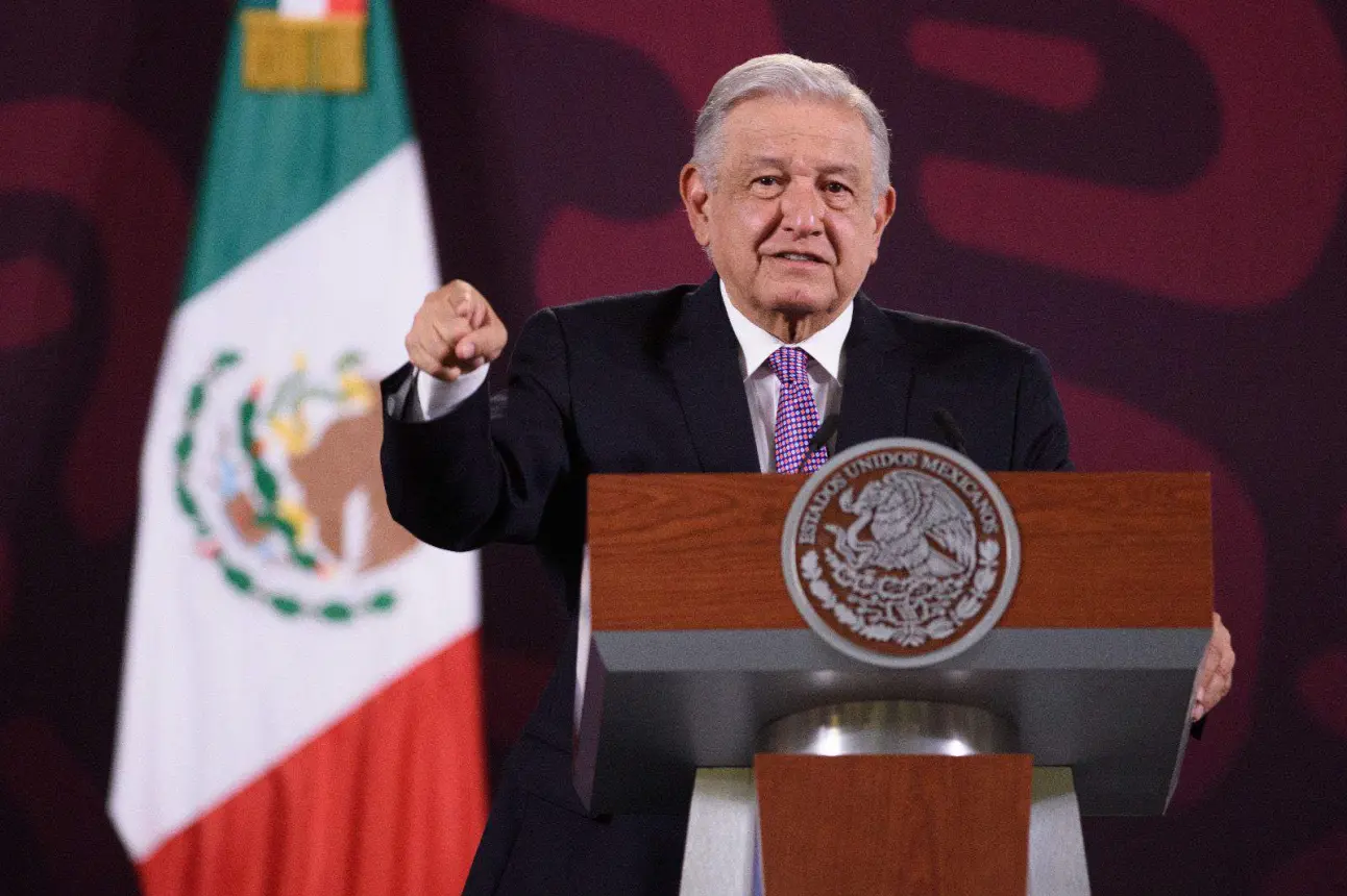 Andrés Manuel López Obrador, presidente de México.