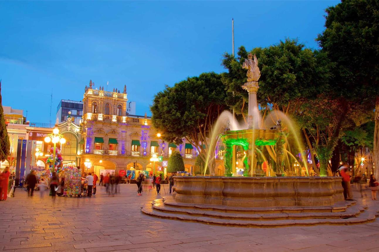 Centro histórico de Puebla. Foto Expedia