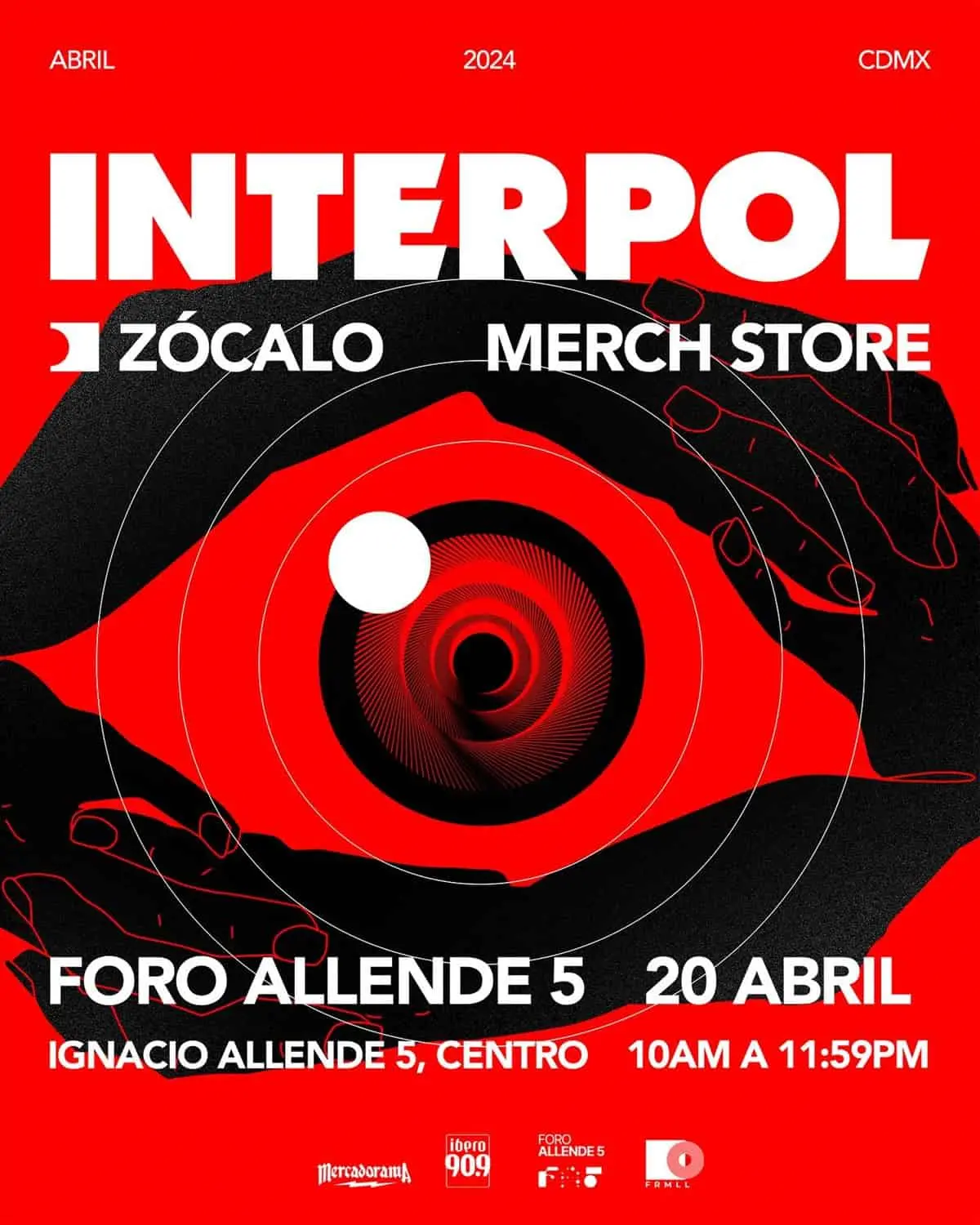 Concierto Interpol en Cdmx a que hora inicia 