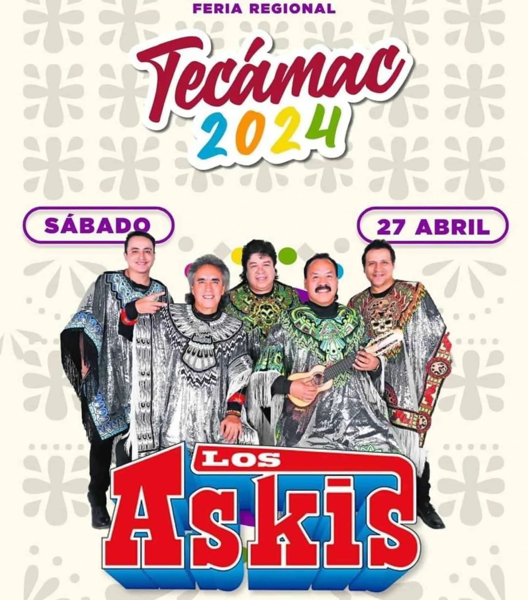 Los Askis también estarán en esta feria de Tecámac. 